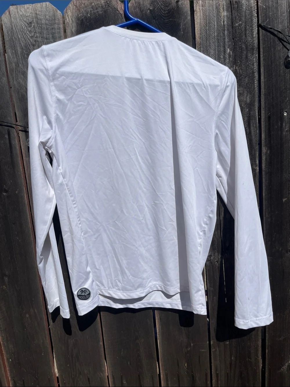 wonder nation White Long Sleeve Performance Tee